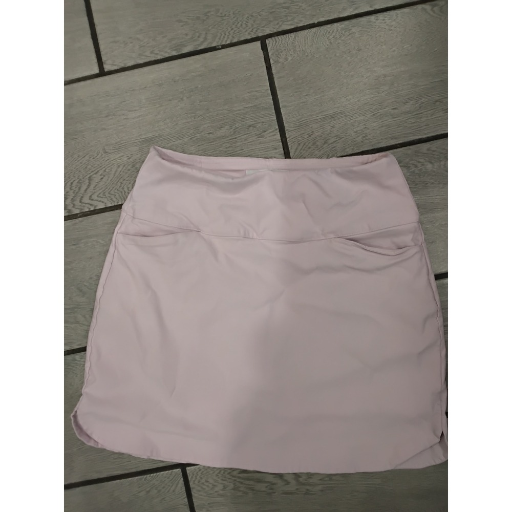 Lady Hagen Womens Golf Skort Skirt Size‎ M Lilac Purple Elastic Waist Pockets